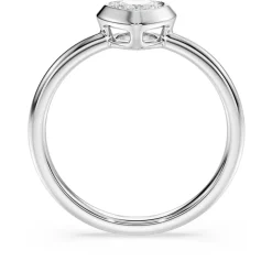 Eternity solitaire ring