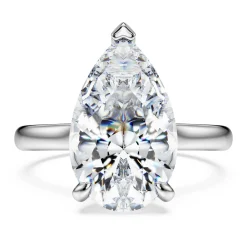 Eternity solitaire ring