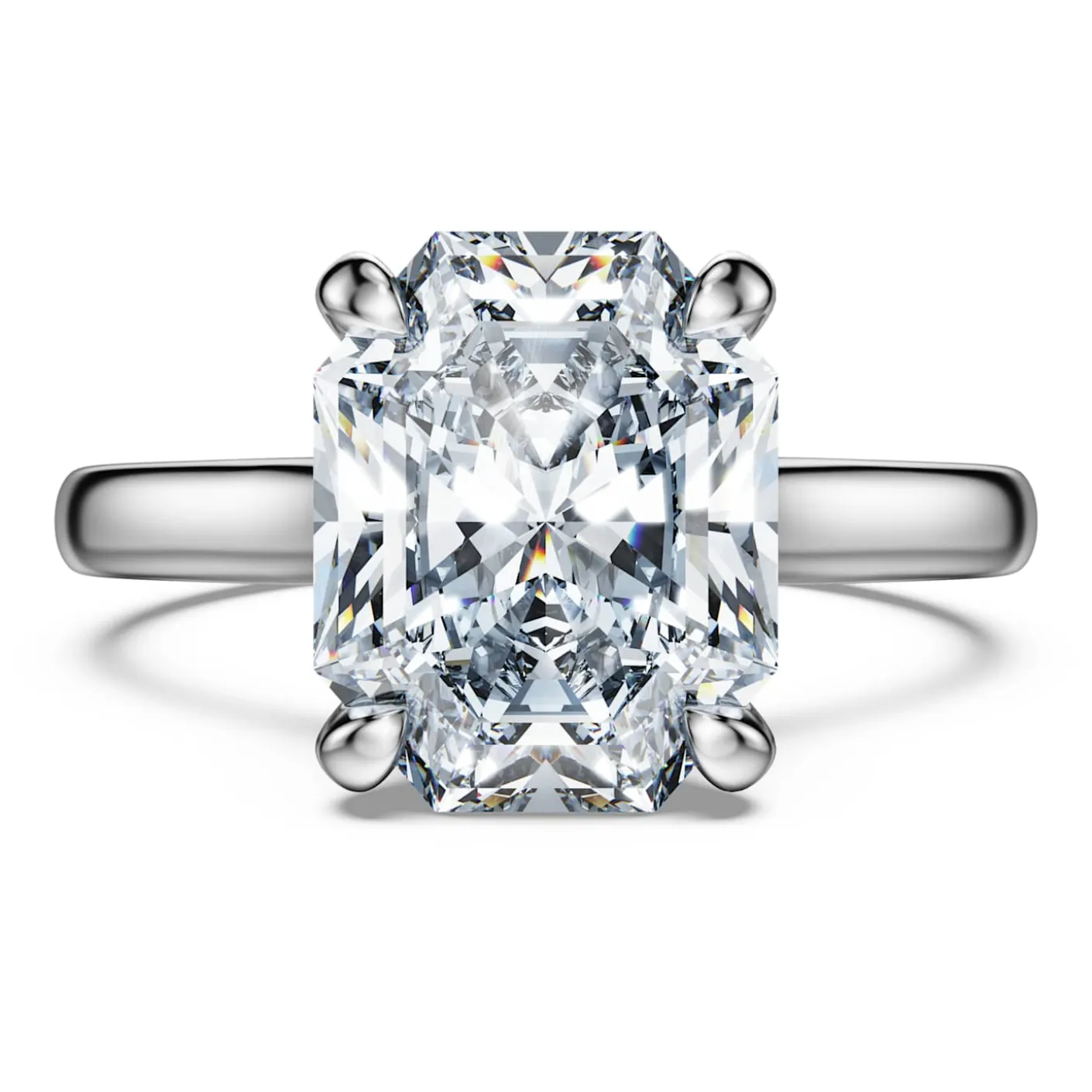 Eternity solitaire ring
