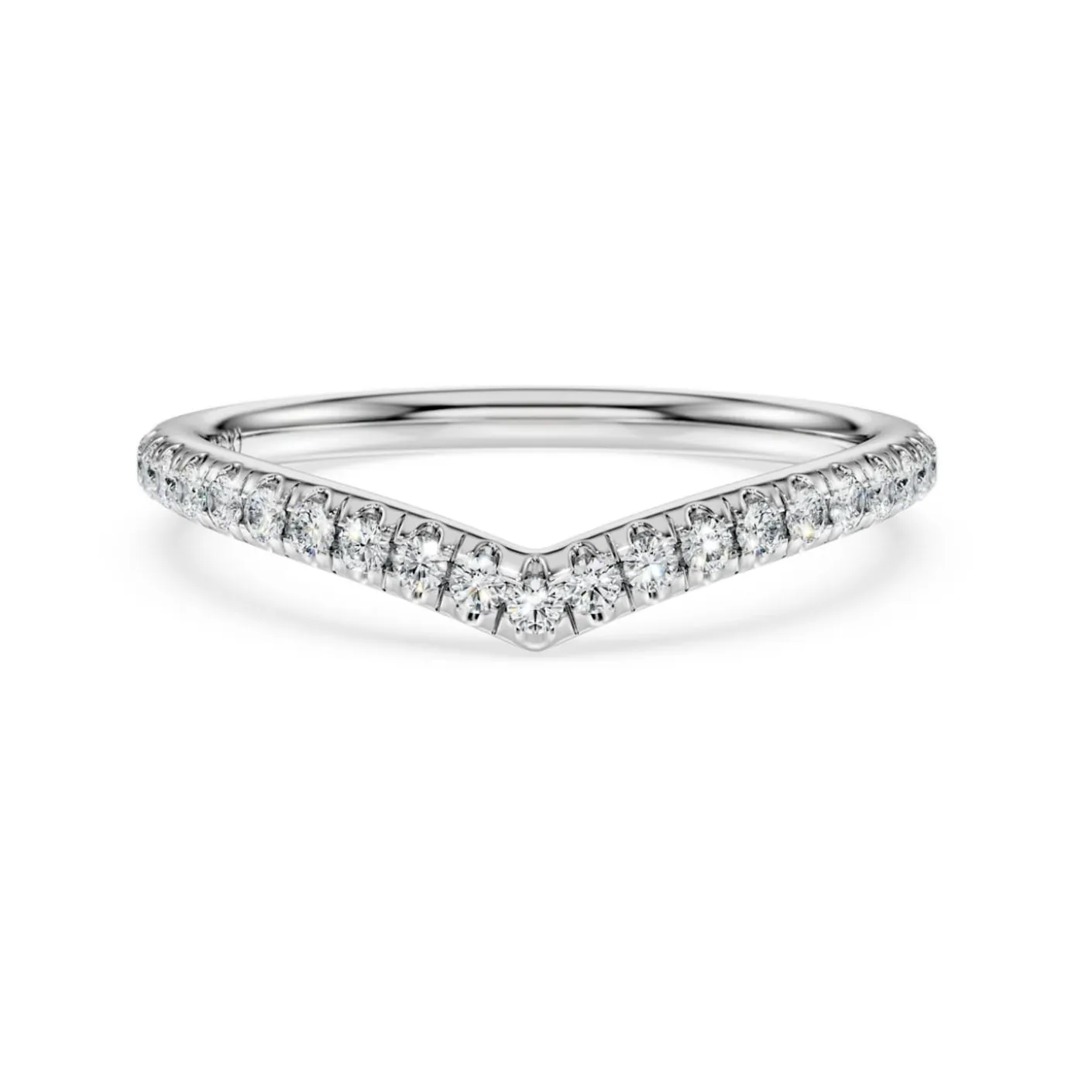 Eternity V band ring