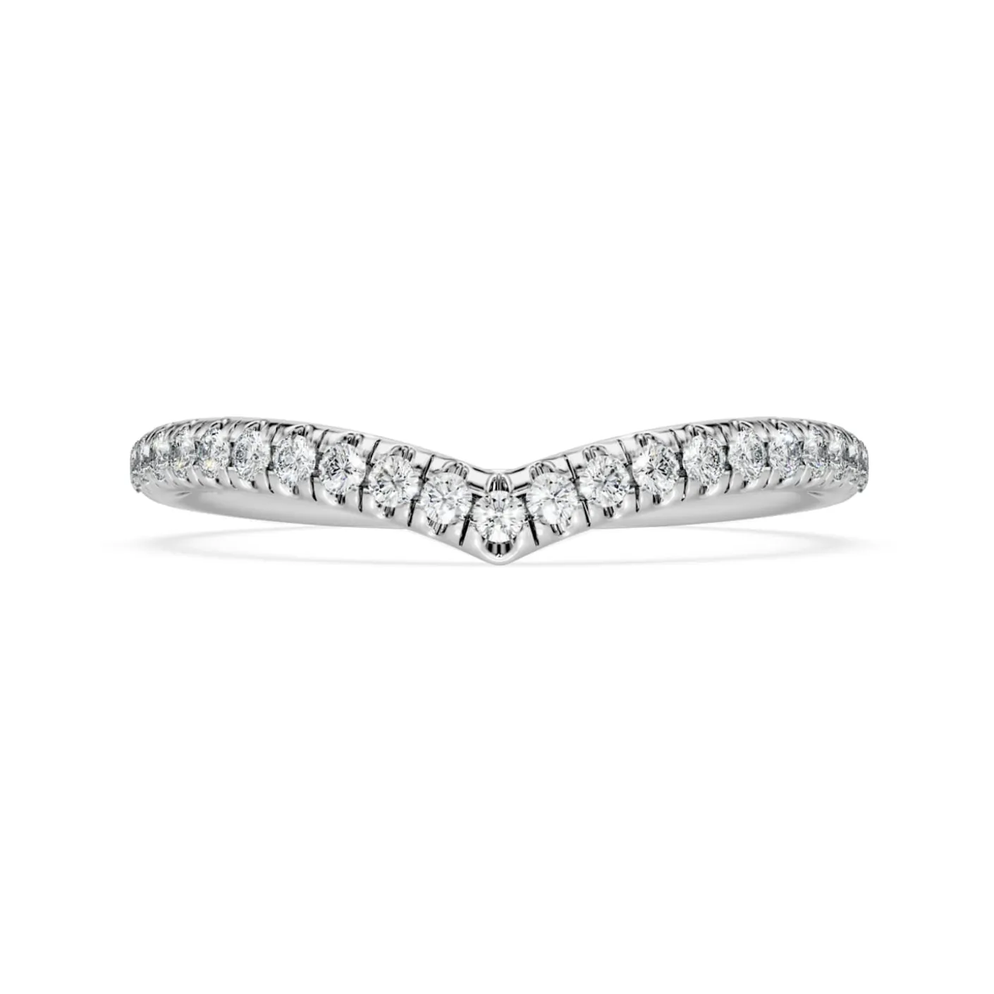 Eternity V band ring