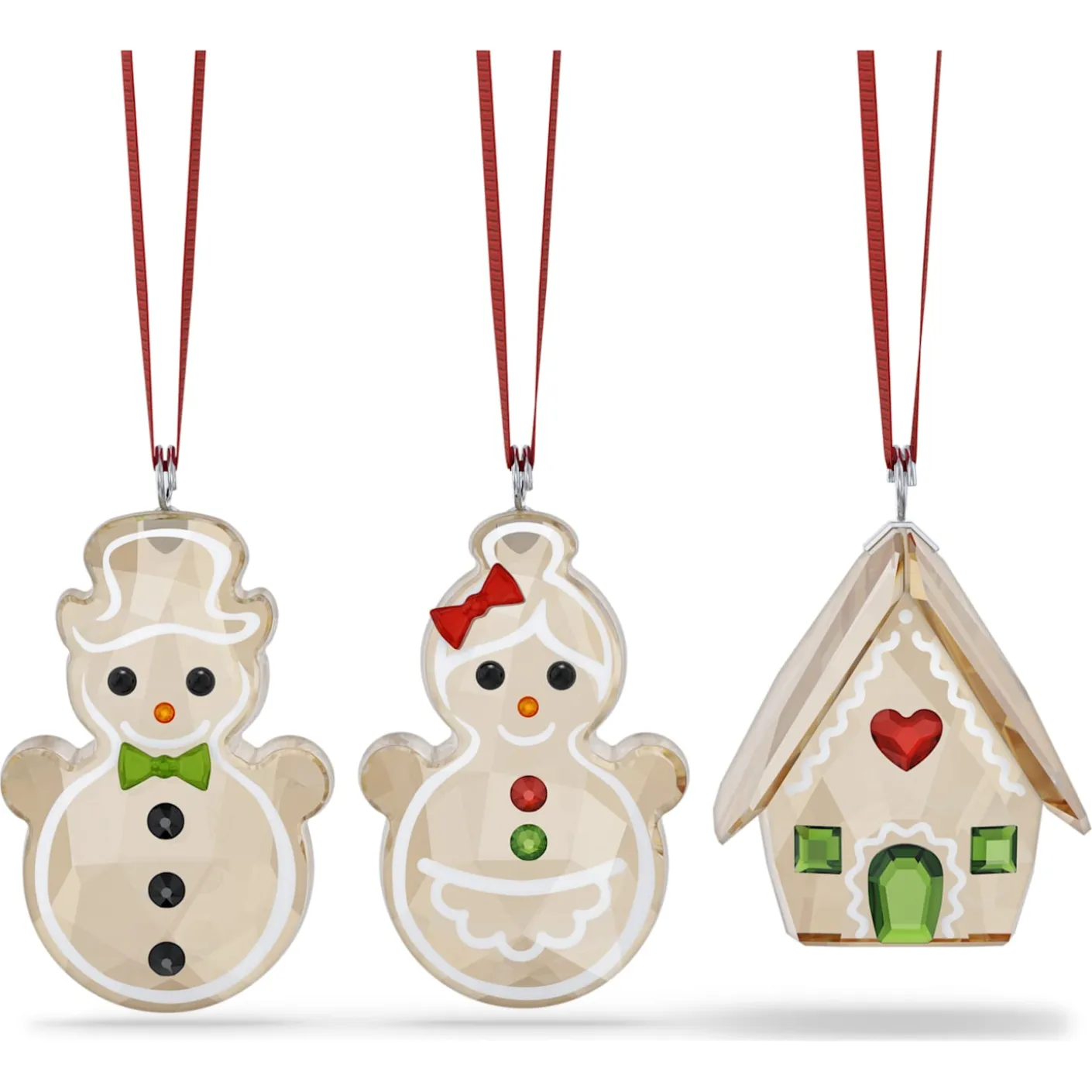 Holiday Cheers Gingerbread Ornament Set
