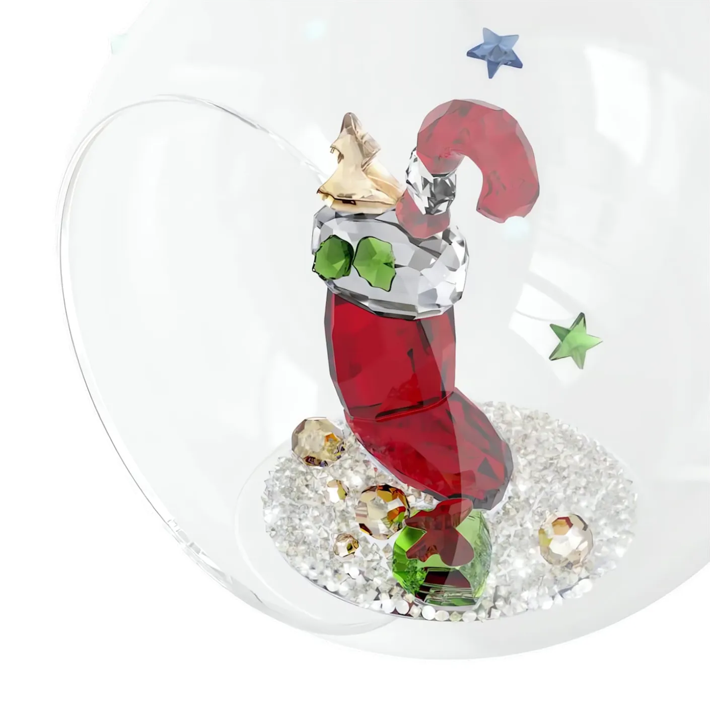 Holiday Cheers Stocking and Candy Ball Ornament