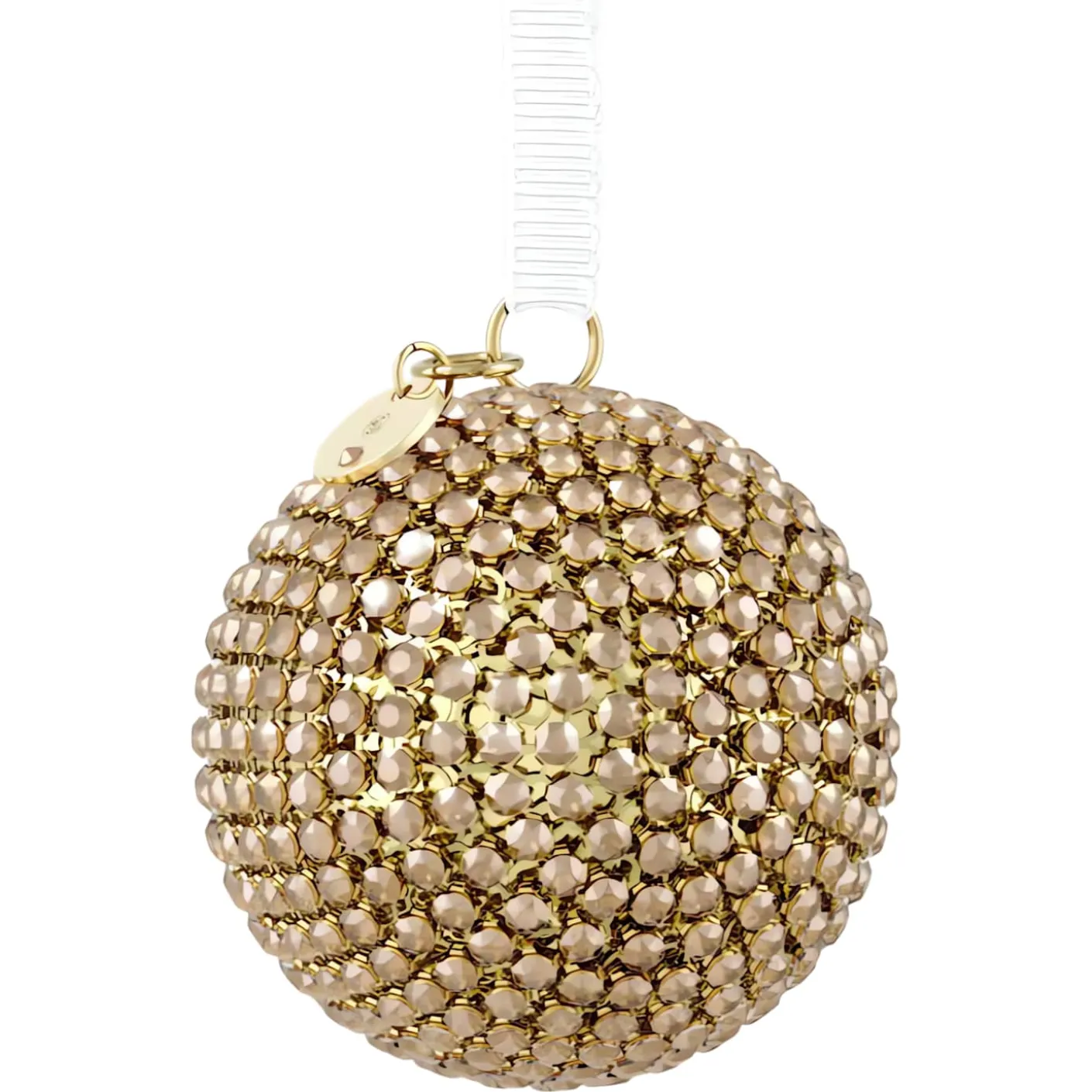 Holiday Magic Classics Crystal Mesh Ball Ornament