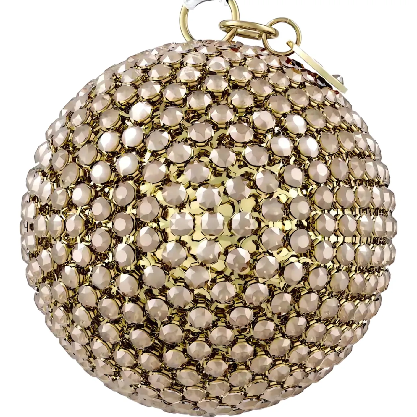 Holiday Magic Classics Crystal Mesh Ball Ornament