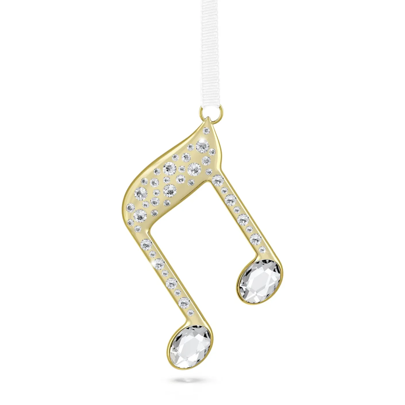 Holiday Magic Double Music Note Ornament