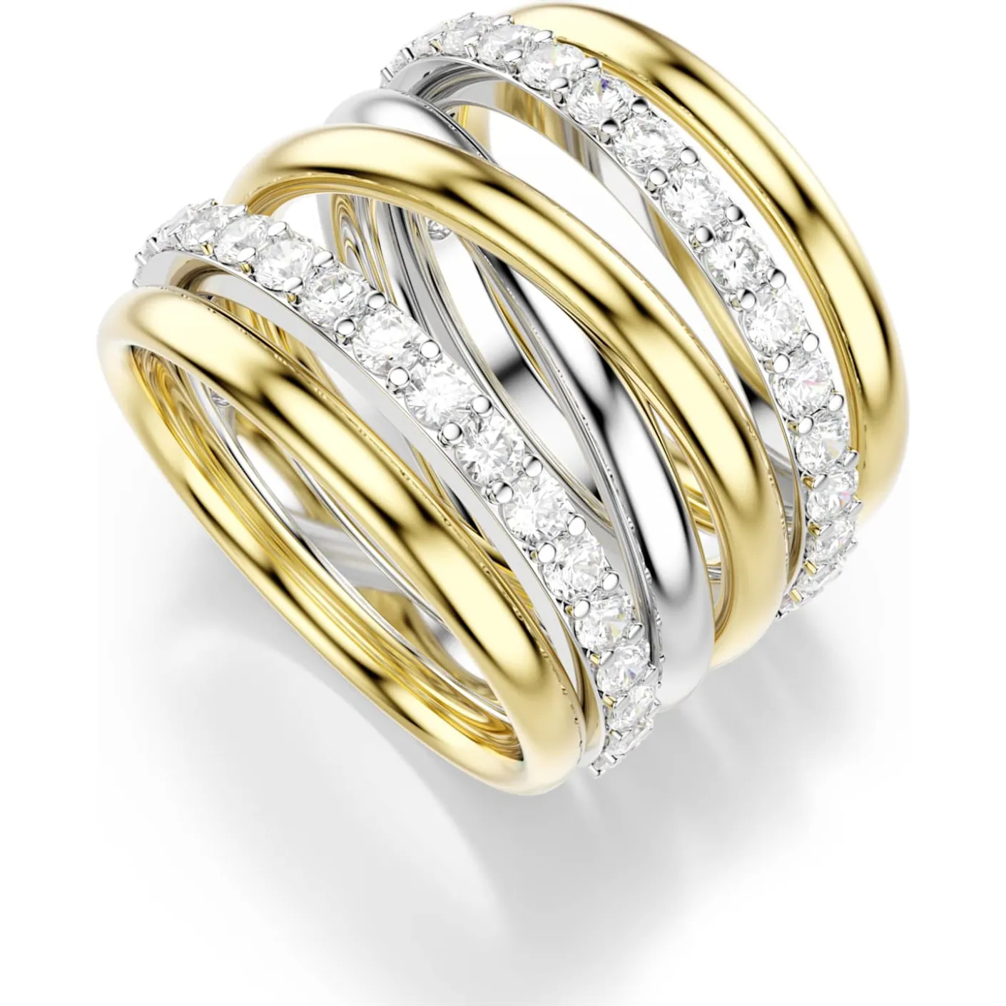 Hyperbola cocktail ring