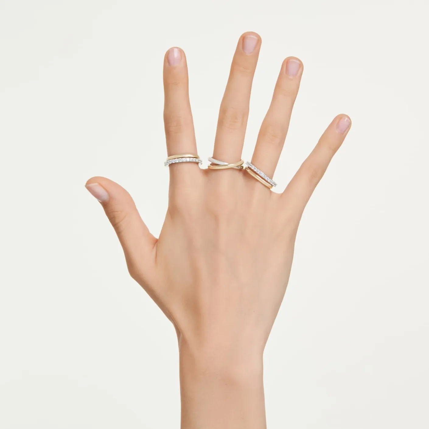 Hyperbola cocktail ring