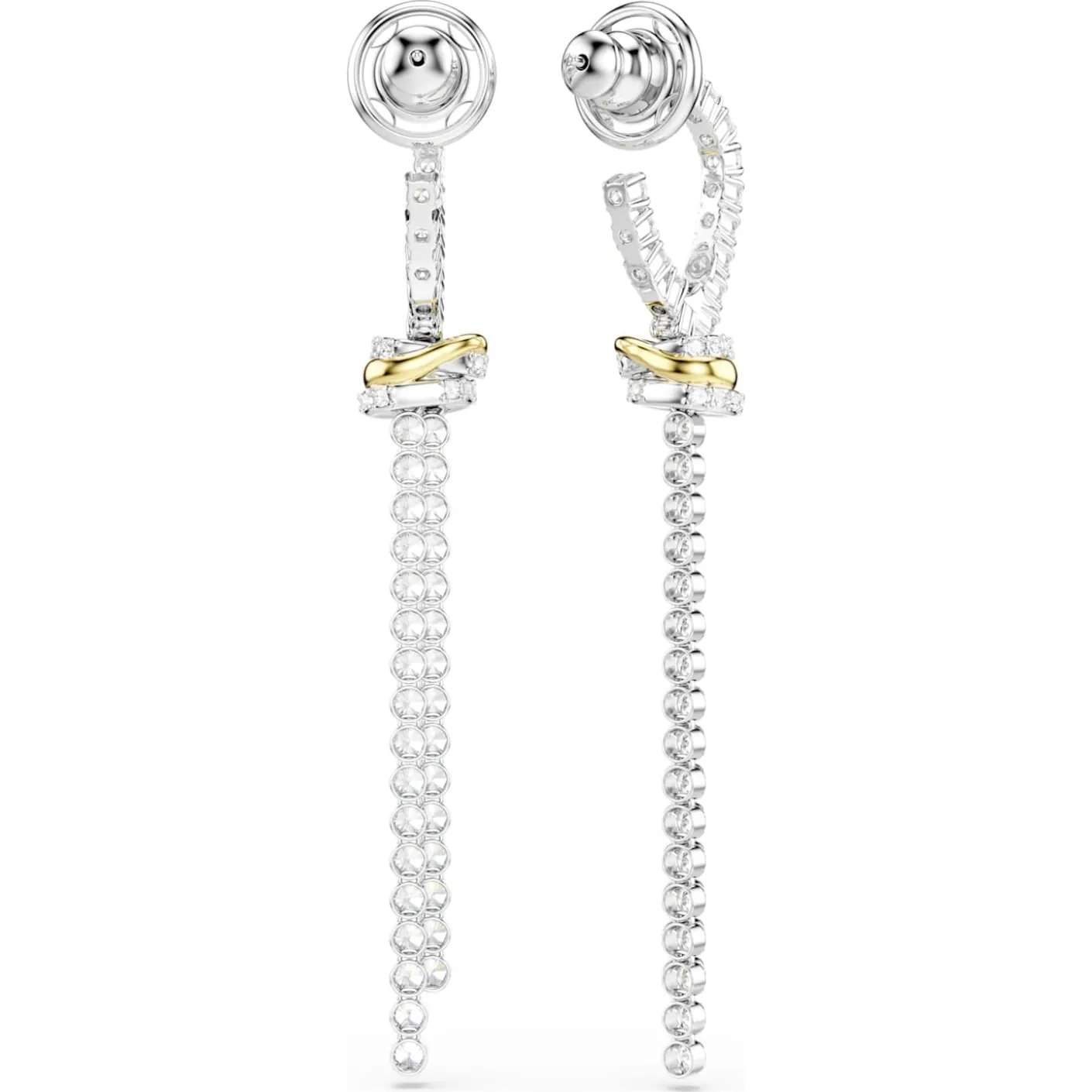 Hyperbola drop earrings