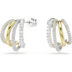 Hyperbola hoop earrings