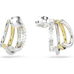 Hyperbola hoop earrings