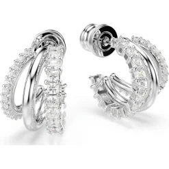 Hyperbola hoop earrings