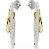 Hyperbola hoop earrings