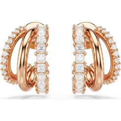 Hyperbola hoop earrings