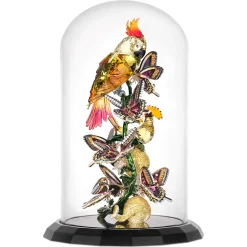 Idyllia Birds and Butterflies Bell Jar