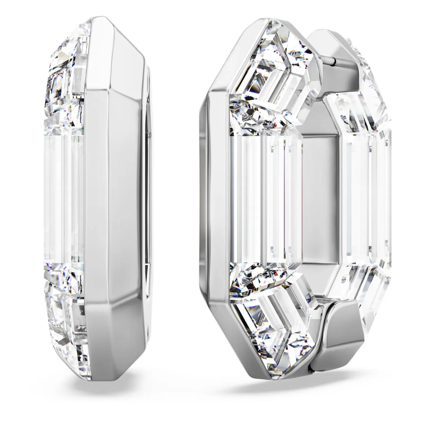 Lucent hoop earrings