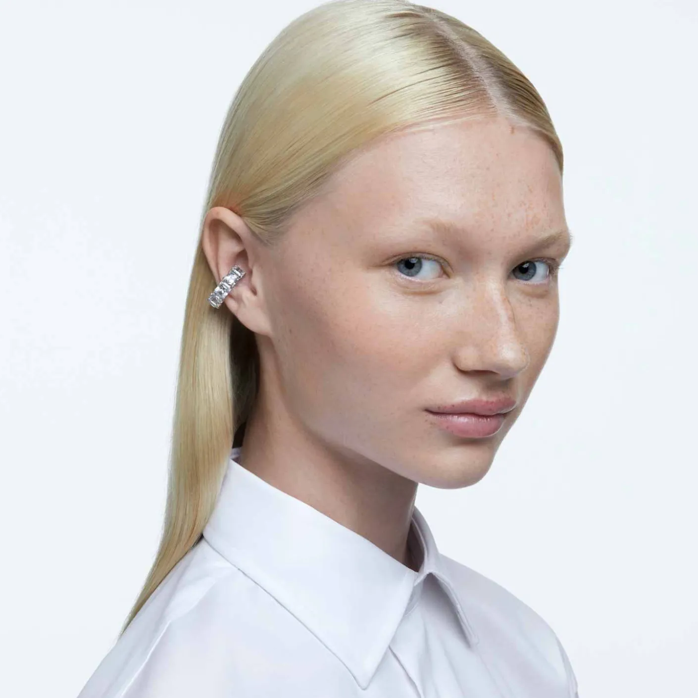 Matrix clip earrings