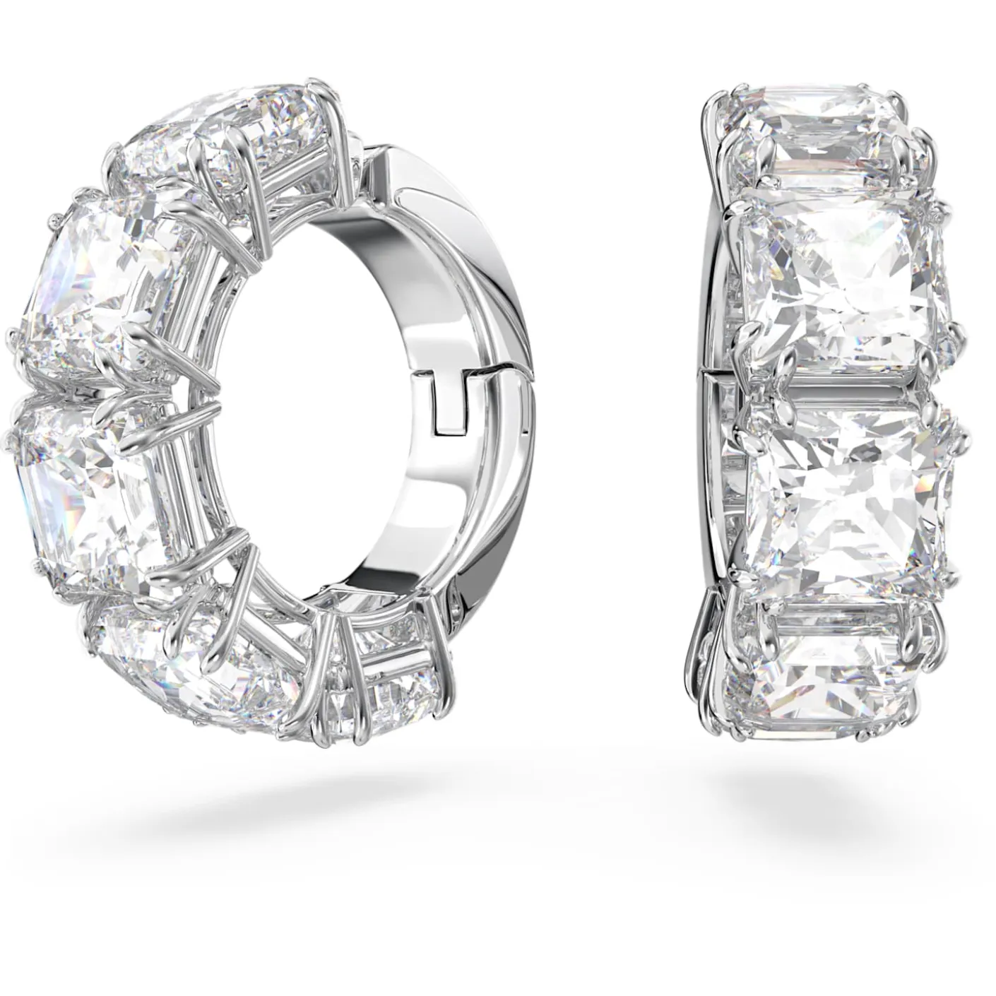 Matrix clip earrings