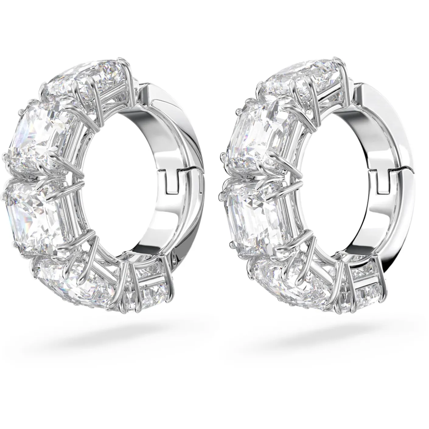 Matrix clip earrings