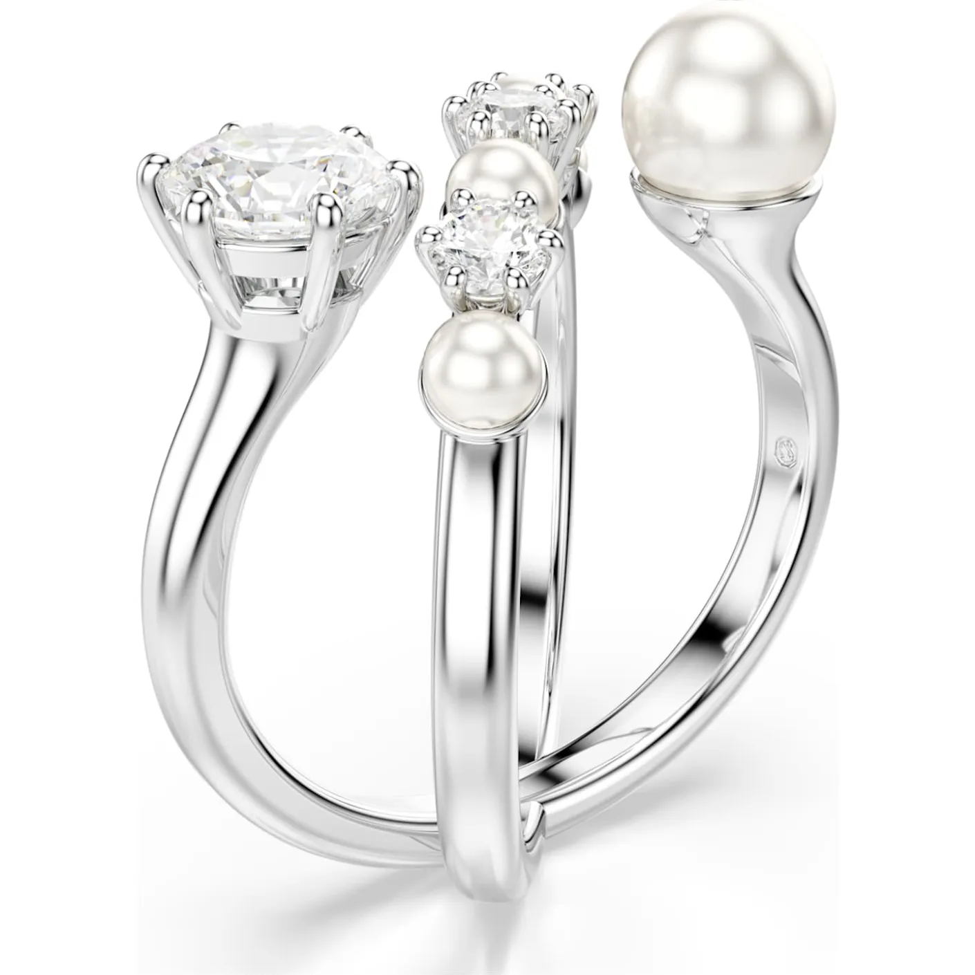 Matrix cocktail ring