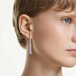 Matrix drop earrings