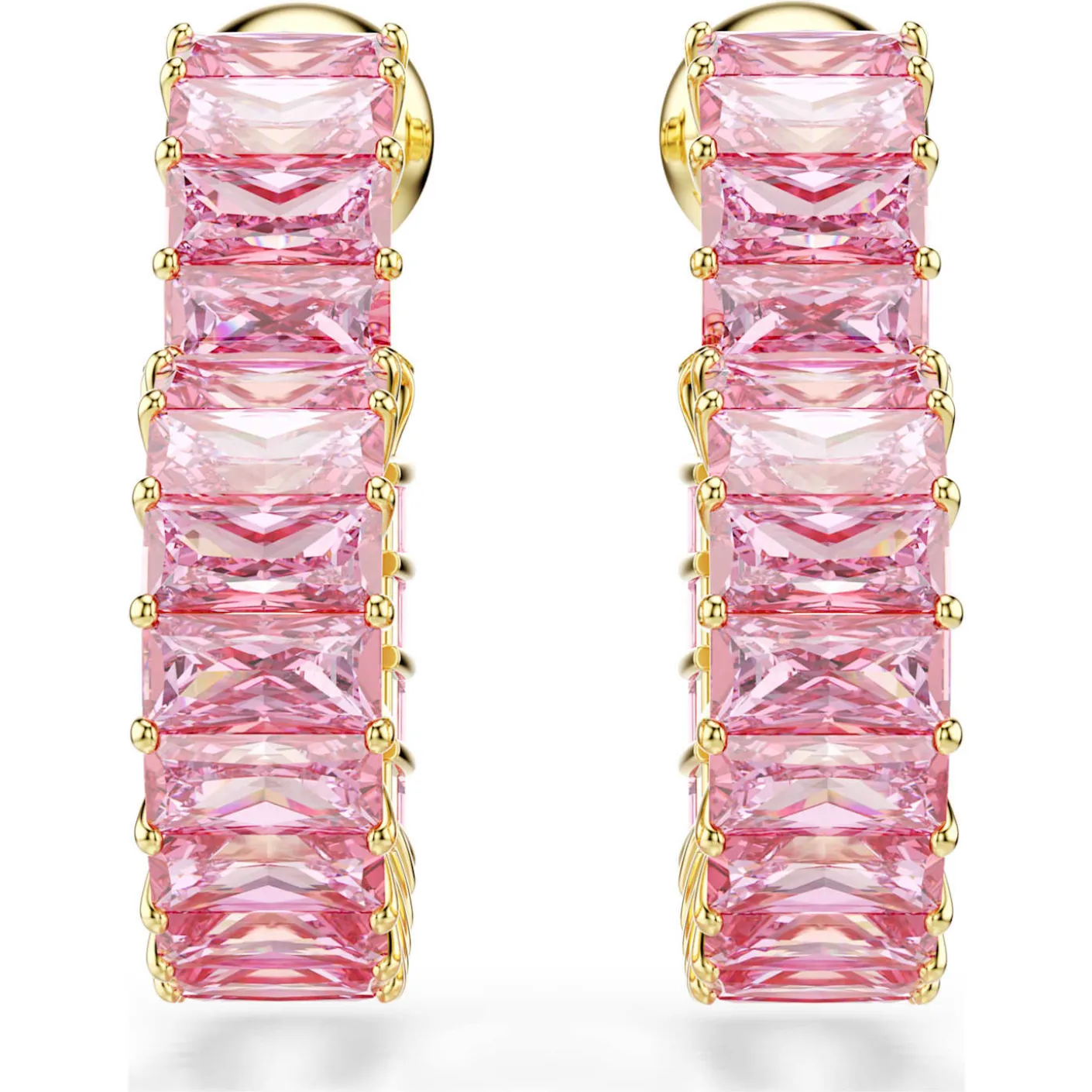 Matrix hoop earrings