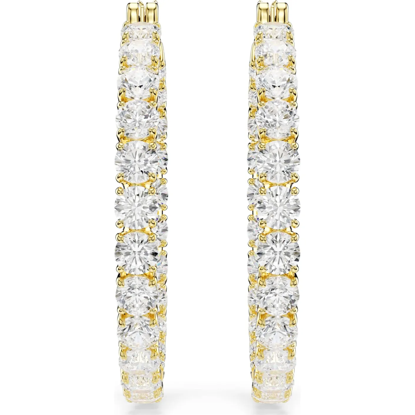 Matrix hoop earrings
