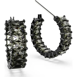 Matrix hoop earrings