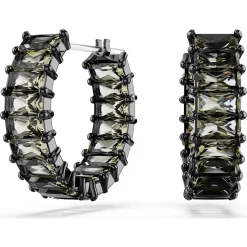 Matrix hoop earrings