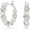 Matrix hoop earrings