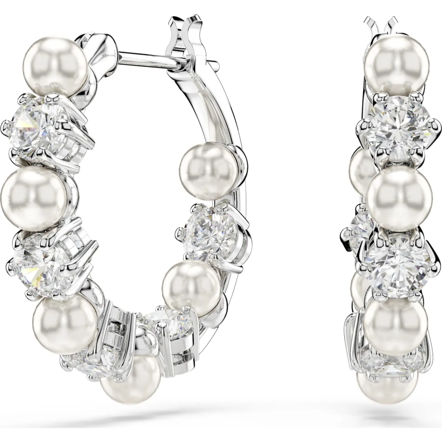 Matrix hoop earrings