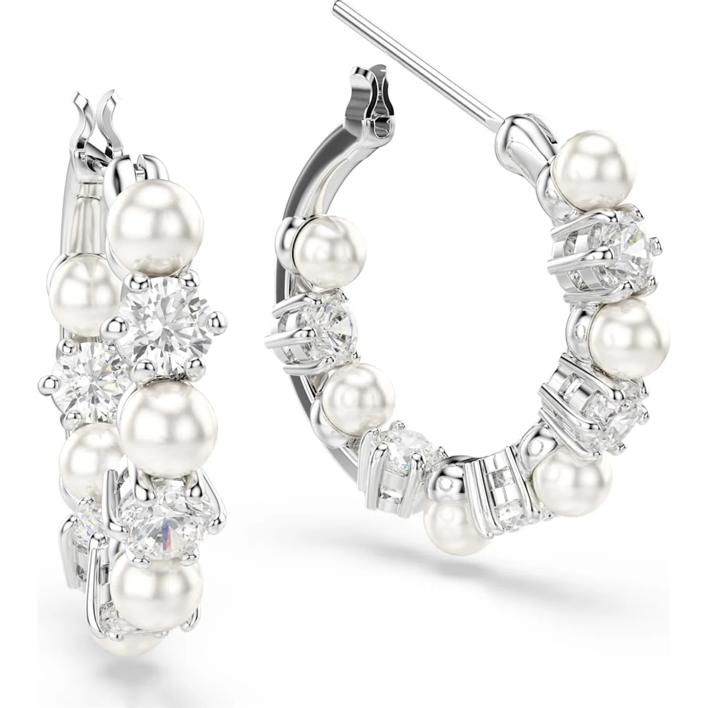 Matrix hoop earrings