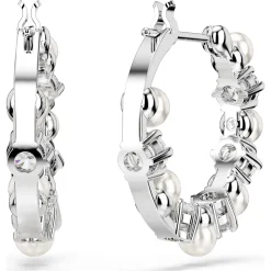 Matrix hoop earrings