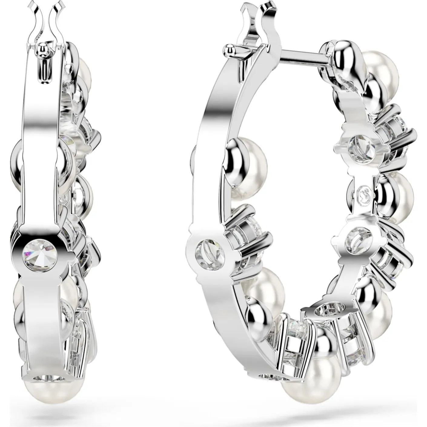 Matrix hoop earrings