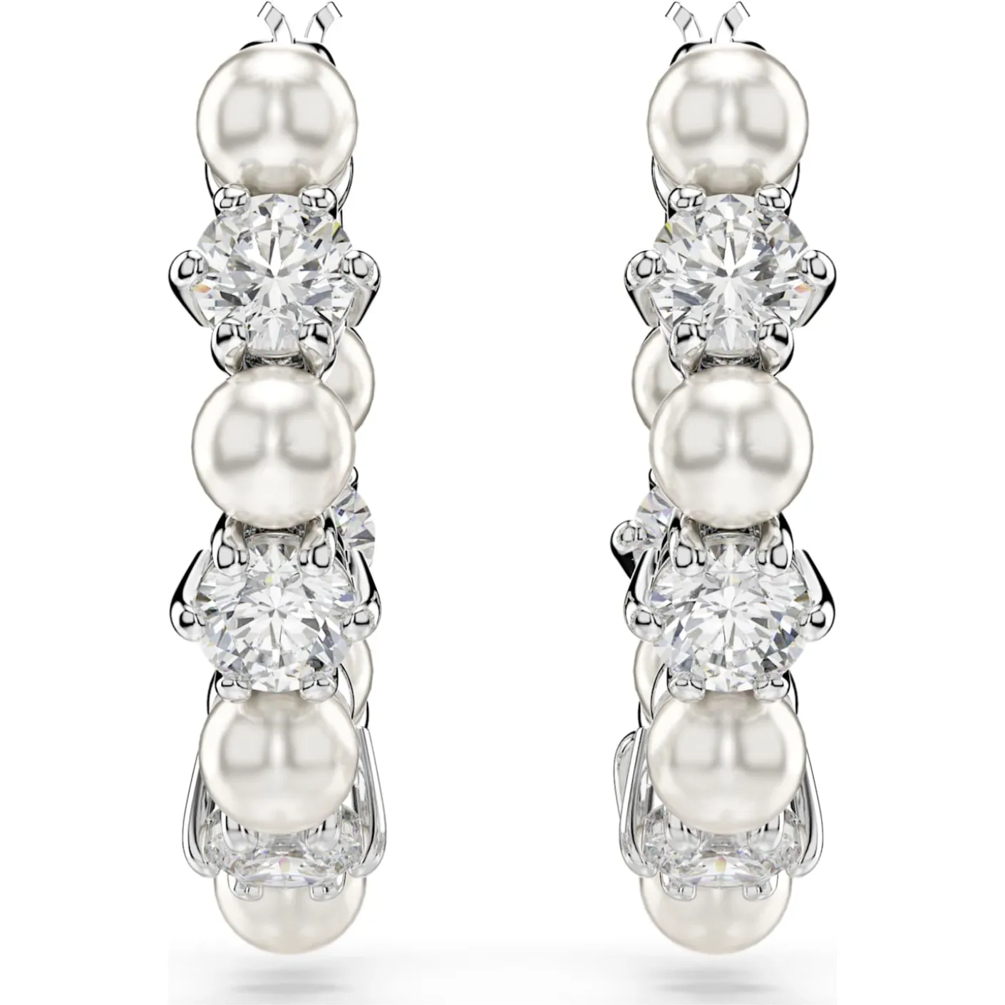 Matrix hoop earrings