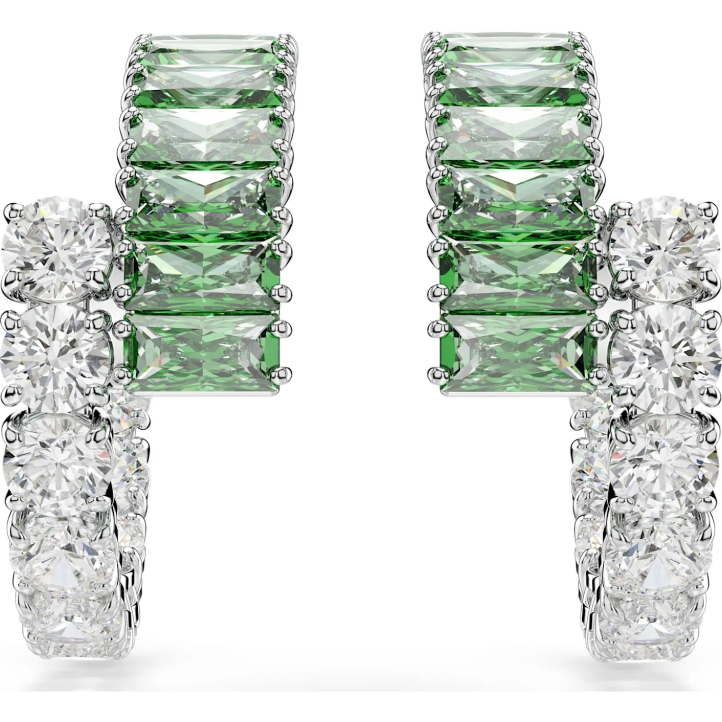 Matrix hoop earrings