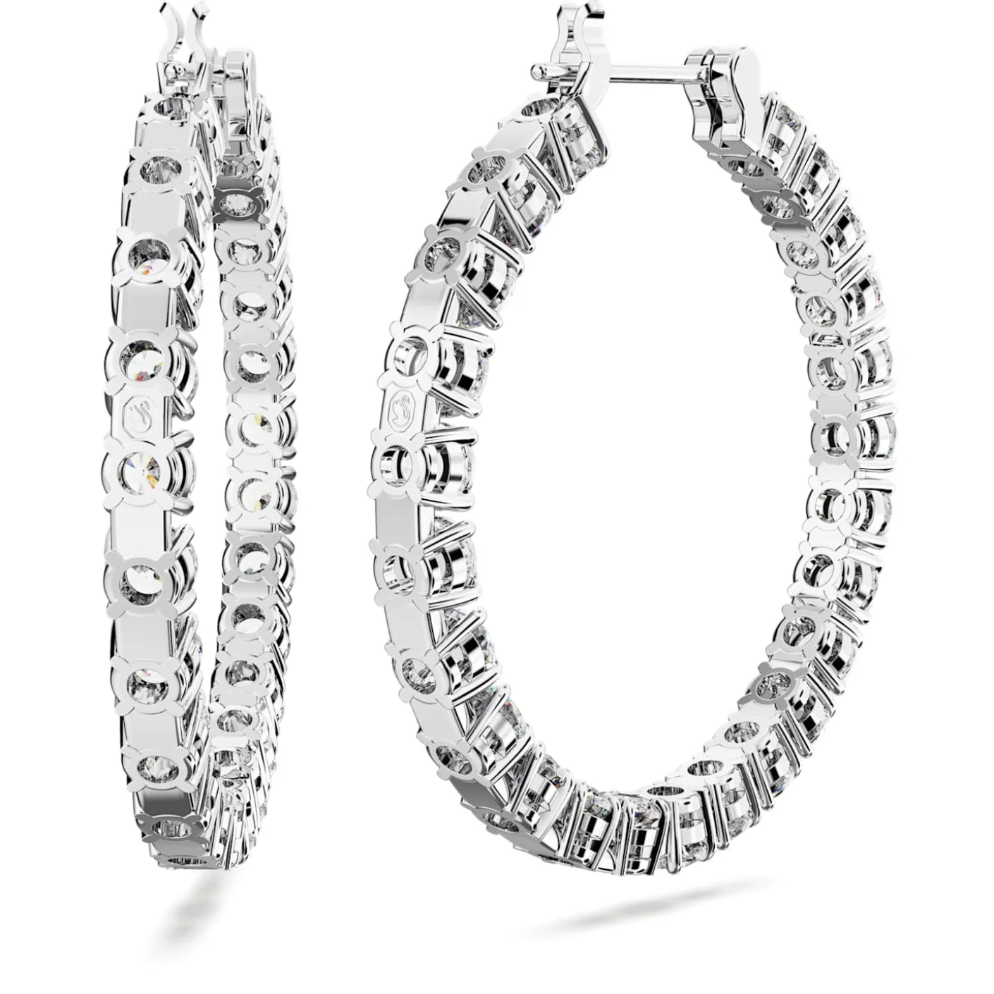 Matrix hoop earrings