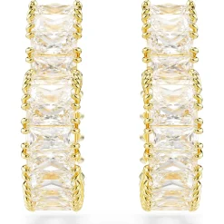 Matrix hoop earrings