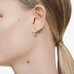 Matrix hoop earrings