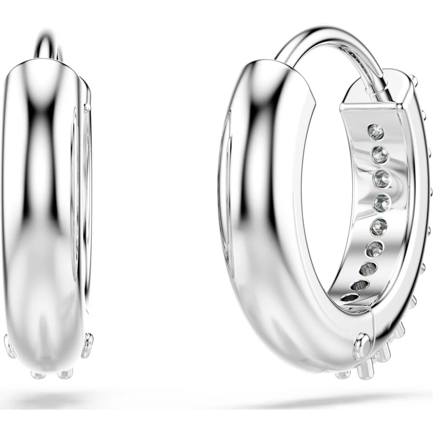 Matrix hoop earrings