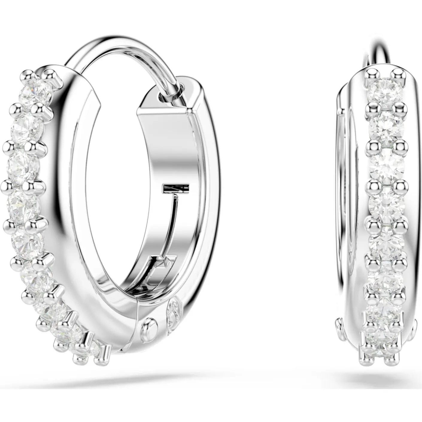 Matrix hoop earrings
