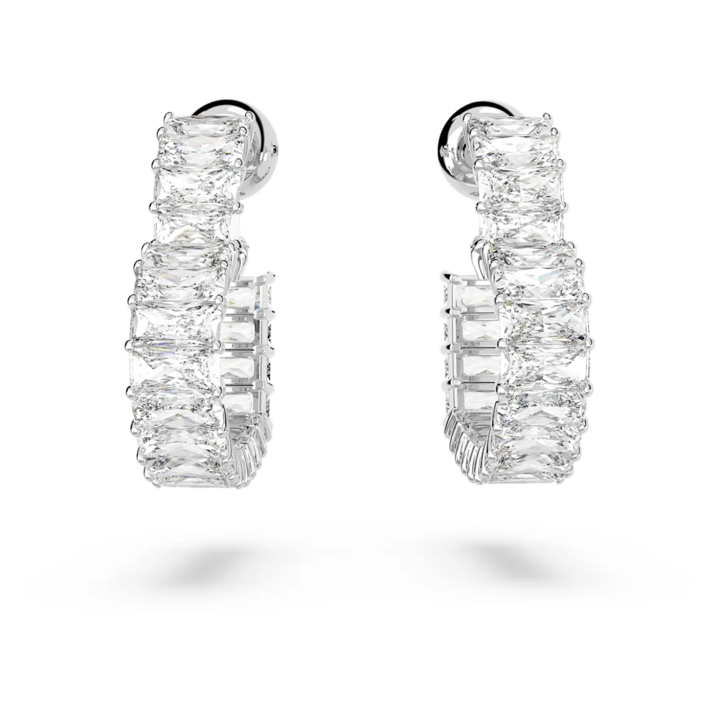 Matrix hoop earrings