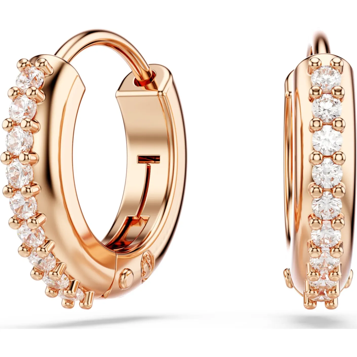 Matrix hoop earrings
