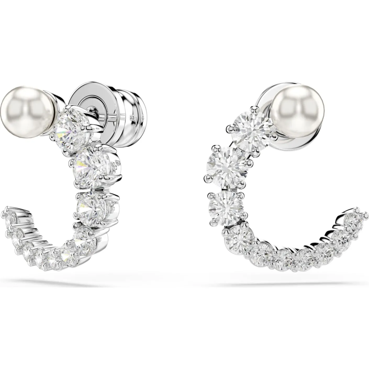 Matrix hoop earrings