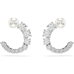 Matrix hoop earrings