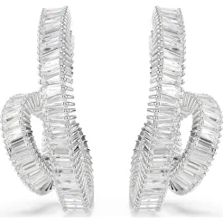 Matrix hoop earrings