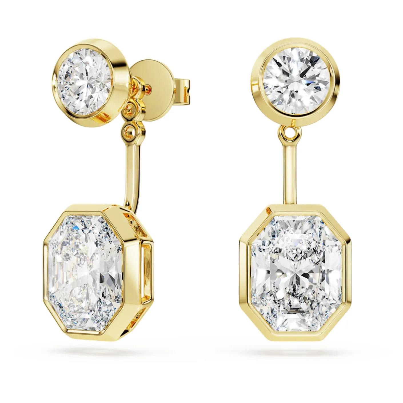Octagon earring jackets