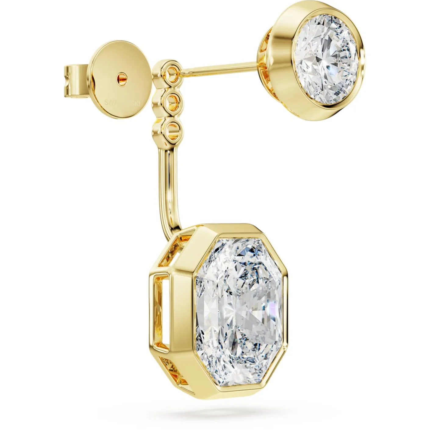 Octagon earring jackets