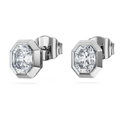 Octagon stud earrings
