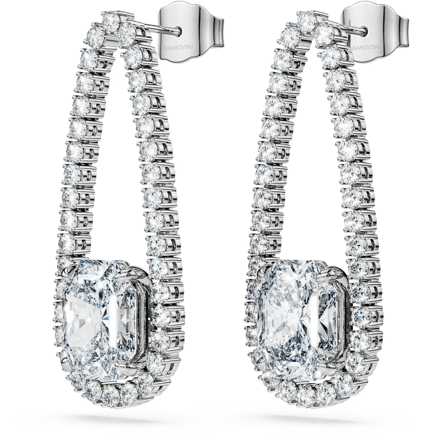 Octagon Tennis earrings
